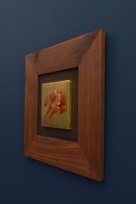 Wall Art Ginkgo Gold right side